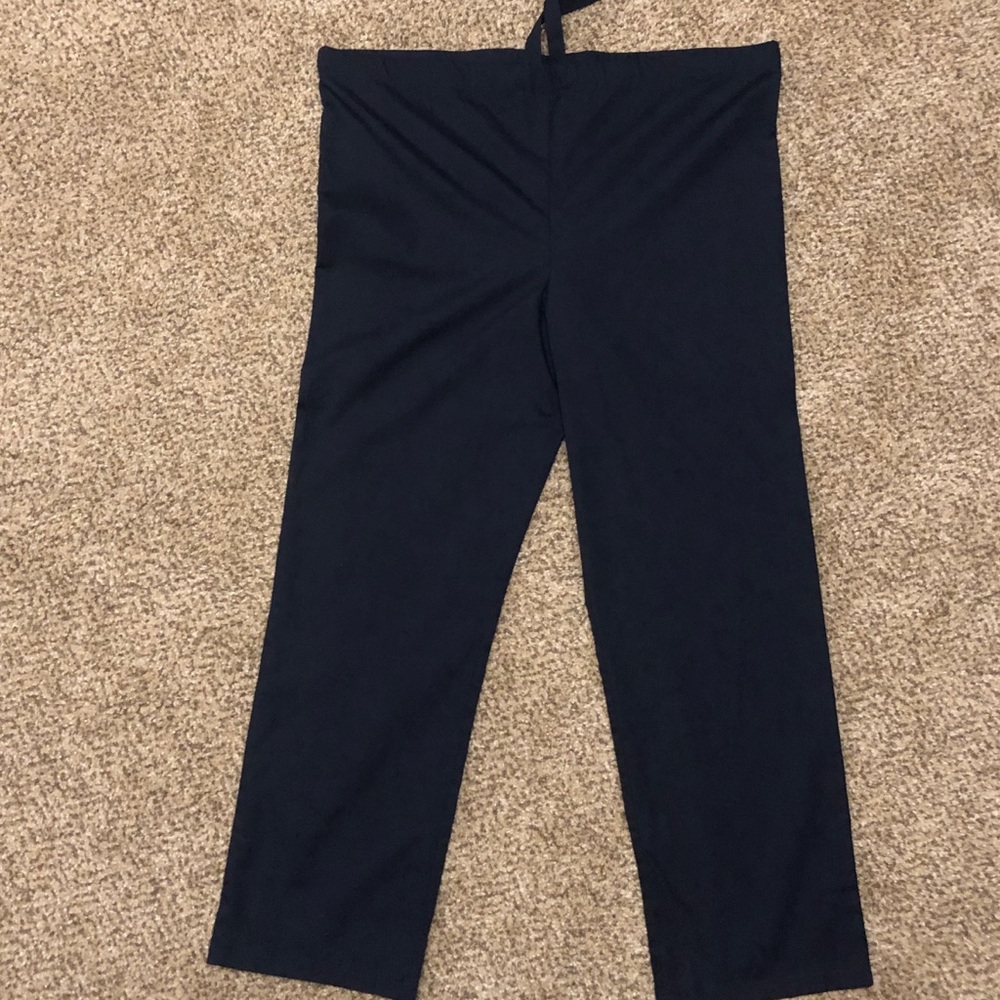 5/$15 Scrub pants - NWOT - dark blue
